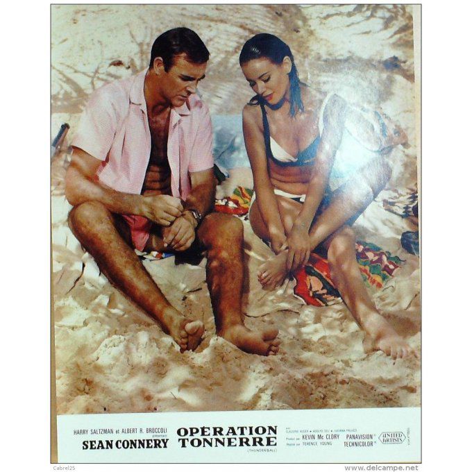 OPERATION TONNERRE-SEAN CONNERY PALUZZI CELI AUGER-1965