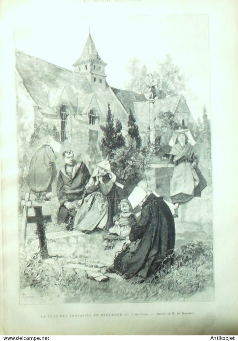 Le Monde illustré 1885 n°1493 Bulgarie Philippopoli Saint-Julien (69) Jules Claretie