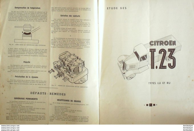 R.T Automobile Citroën T 23 Puch 125 AJS 350 500cc 34 # 1949