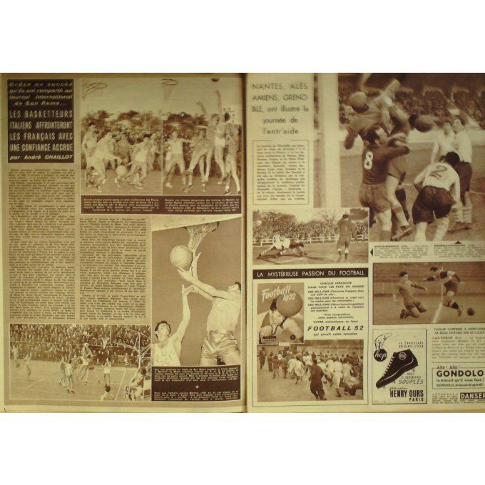 Miroir Sprint 1952 #  291 7 Jan Wallorysek Caulet Milazzo Stricanne Padilla Lacroix