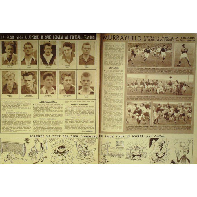 Miroir Sprint 1952 #  291 7 Jan Wallorysek Caulet Milazzo Stricanne Padilla Lacroix