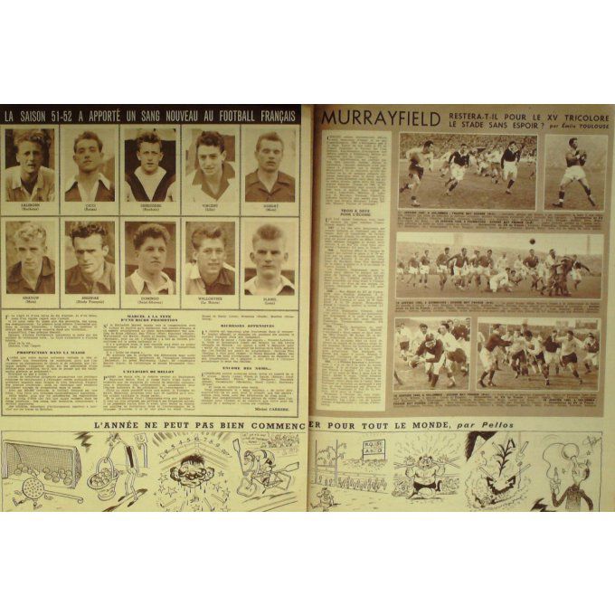 Miroir Sprint 1952 n° 291 7/1 WALLORYSEK CAULET MILAZZO STRICANNE PADILLA LACROIX