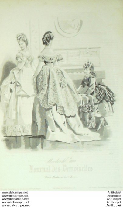 Journal de Demoiselles 1870 # 3731
