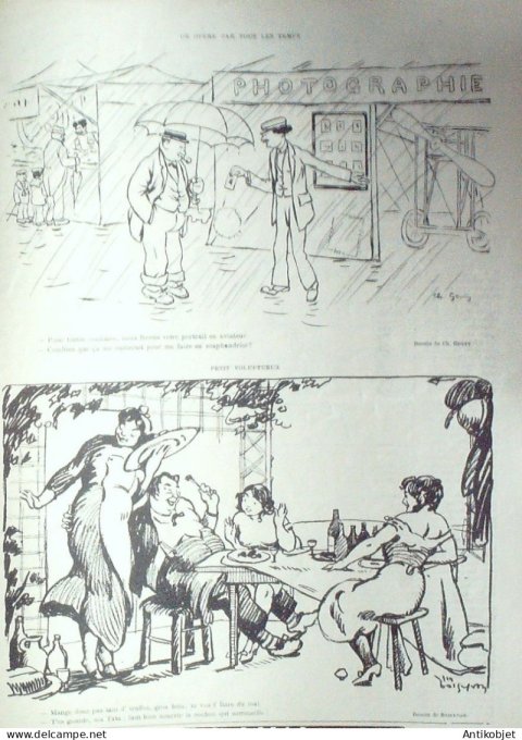 Le Rire 1913-05-10 # 536 Journal humoristique Ed.Originale Raffine