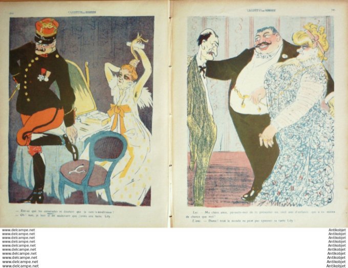 L'Assiette au beurre 1908 # 408 Tante Lily Cresus