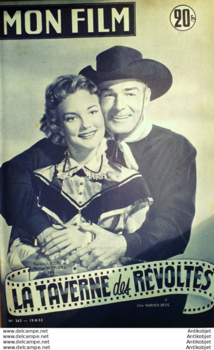 La Taverne des révoltés Randolph Scott Patrice Wymore