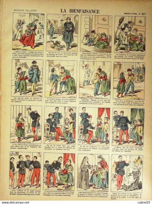 La Bienfaisance  (Pellerin d'epinal)