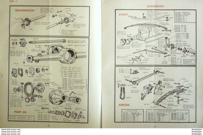 R.T Automobile Simca 5 Autocars Chausson 17 # 1947