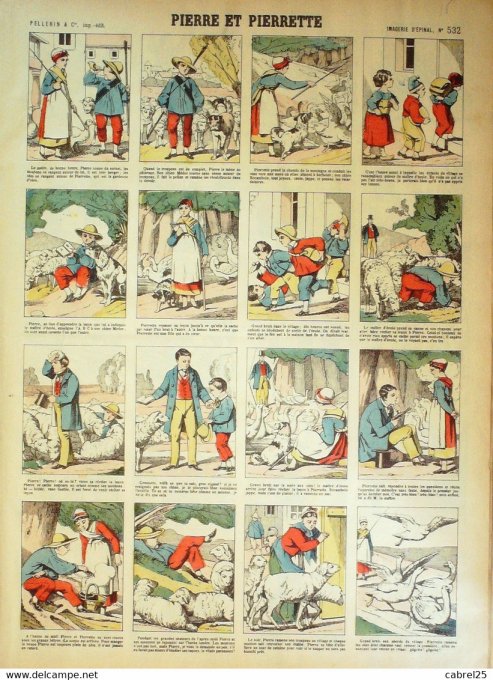 Pierre & Pierette (Pellerin d'epinal) (Pellerin d'epinal)