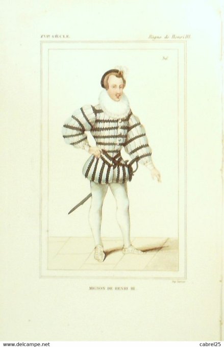 Mignon De Henri Iii 16ème 1852