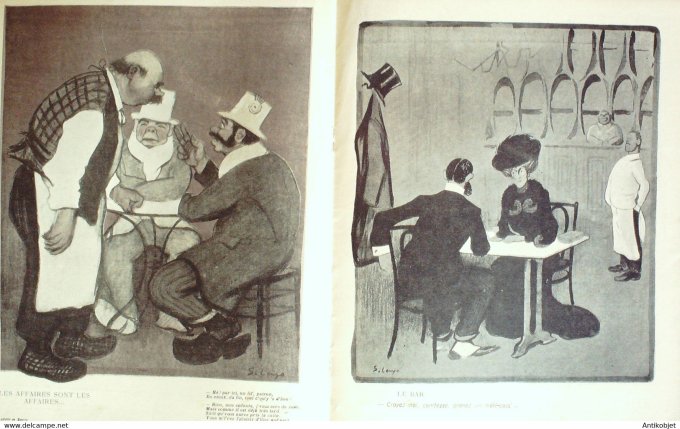 L'Assiette au beurre 1903 n°120 Bistrop 1er Impérator fête Nationale Lengo