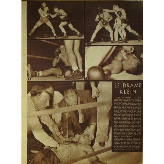 Miroir Sprint 1952 #  295 4 Fév Lille Mimoun Newcastle Racing Schulte Peters Rondeaux Milazzo