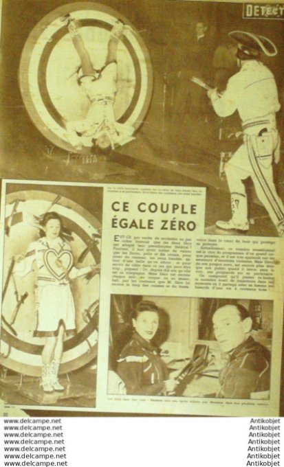 Détective 1955 # 448 Dorres Périgueux Niort Guibray Falaise Soissons