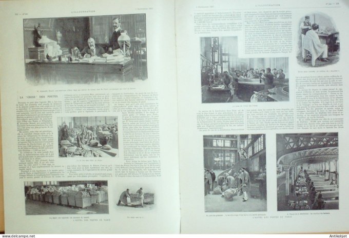 L'illustration 1905 n°3262 Croix-Rouge japonaises Hôtel-des-Postes Italie Farneta Chartreuse Congo M