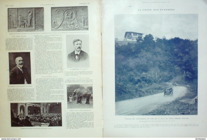L'illustration 1905 n°3262 Croix-Rouge japonaises Hôtel-des-Postes Italie Farneta Chartreuse Congo M