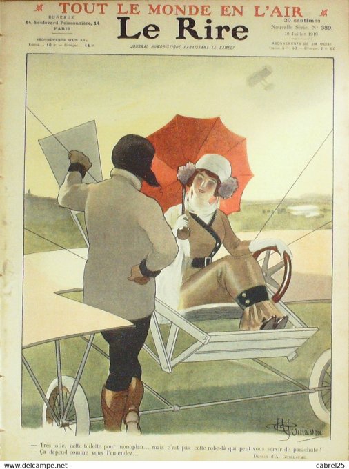 Le Rire 1910 n°389 Hémard Mirande Capy Roubille Hellé Avelot Métivet