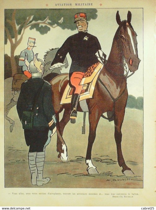Le Rire 1910 n°389 Hémard Mirande Capy Roubille Hellé Avelot Métivet