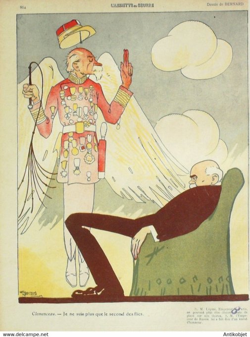 L'Assiette au beurre 1908 # 418 Le Gâchis Incohérence Villemot Poncet Sec