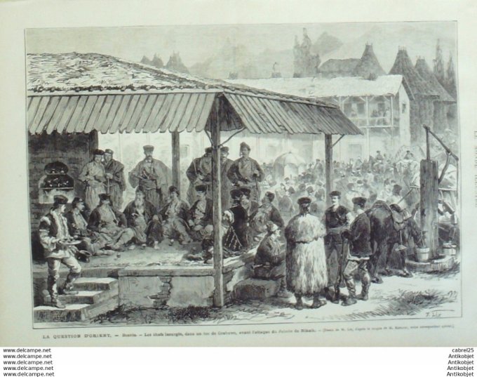 Le Monde illustré 1876 n° 993 Reims (51) Toulon (83) Egypte Gorar Bosnie Grahovo Palanka Argentine B