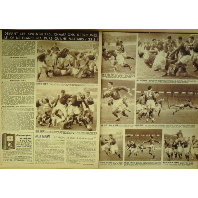 Miroir Sprint 1952 #  297 18 Fév Mead  Eriksen Colo Mathiesen Ro Ndeaux Cominghan Humez