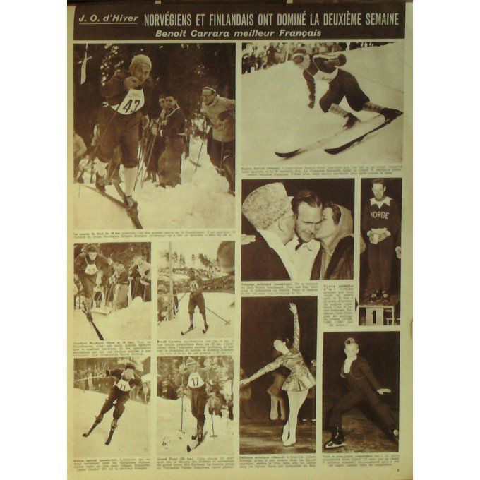 Miroir Sprint 1952 #  298 25 Fév Lunn  Verschuren Matteoli Carra Ra Barbotin Forlini
