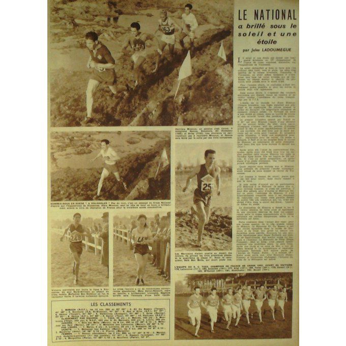 Miroir Sprint 1952 #  299 3 Mar Gauthu Er Carrara Jilly King Lavoine Van Steenbergen