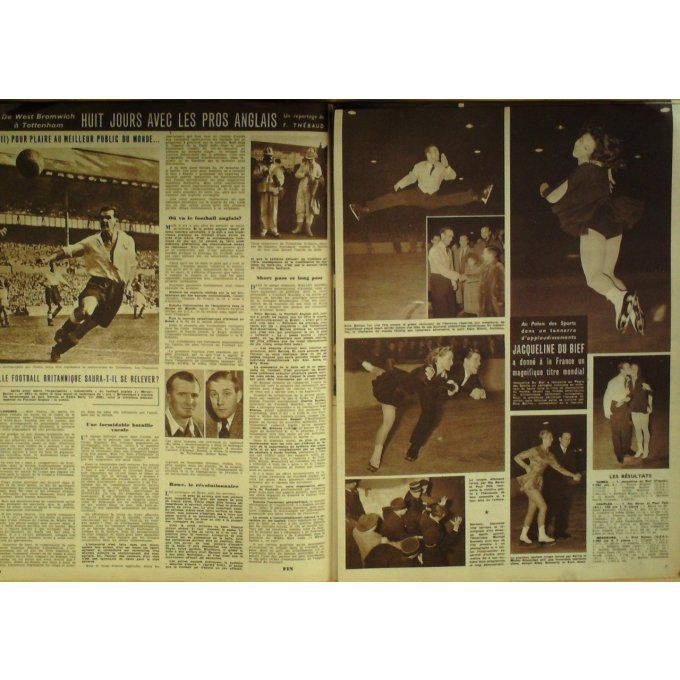 Miroir Sprint 1952 #  299 3 Mar Gauthu Er Carrara Jilly King Lavoine Van Steenbergen