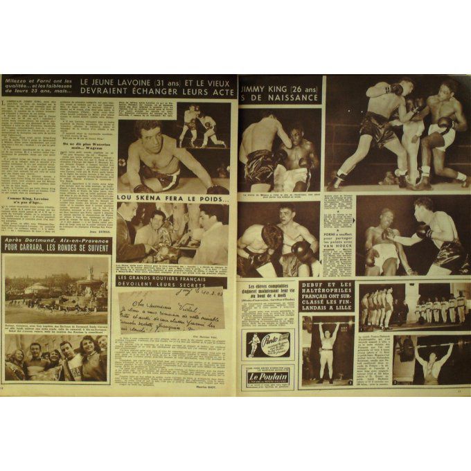 Miroir Sprint 1952 #  299 3 Mar Gauthu Er Carrara Jilly King Lavoine Van Steenbergen