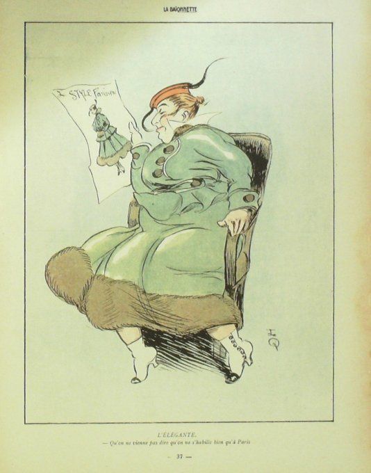 La Baionnette 1916 n°029 (Les Gretchen) CAPPIELLO ZYG JARACH GERDA FONTAN