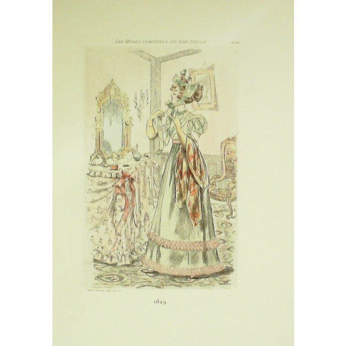 Mode Féminine époque 1829 (H.Boutet)
