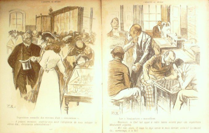 L'Assiette au beurre 1901 n° 29 L'Administration Balluriau