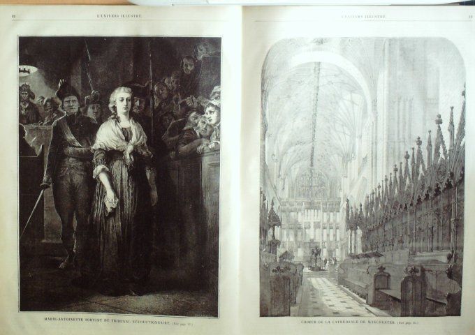 L'Univers illustré 1858 n° 2 Hong-Kong Winchester duchesse d'Orléans Birmanie Mmahmoudier
