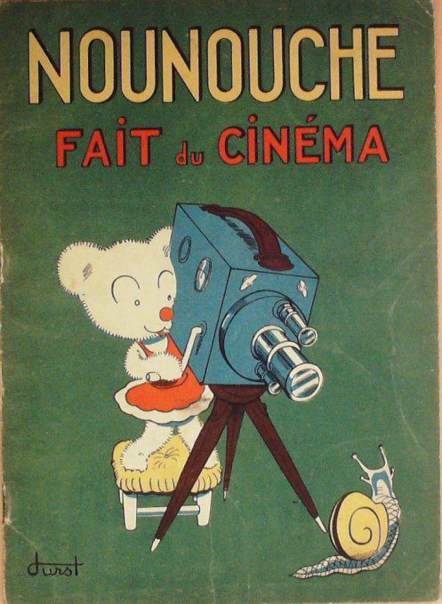 Bd NOUNOUCHE FAIT du CINEMA-Illustrateur DURST-( GP) 1946