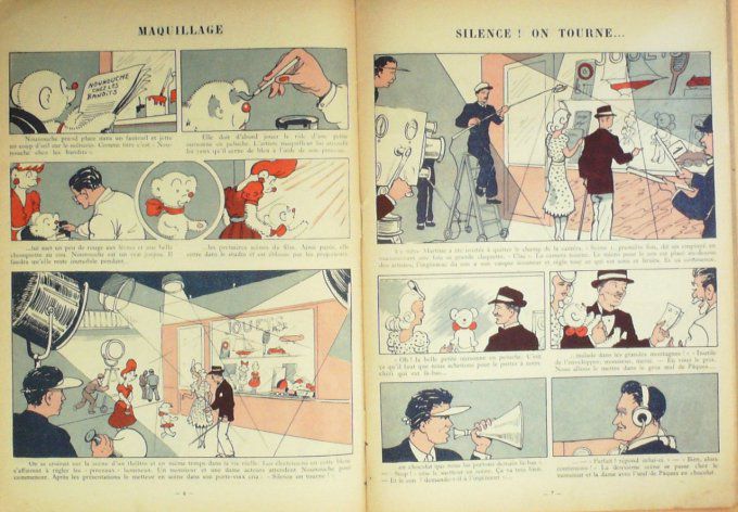 Bd NOUNOUCHE FAIT du CINEMA-Illustrateur DURST-( GP) 1946