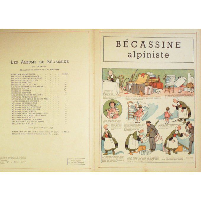 Bd BECASSINE ALPINISTE (Gauthier Languereau)-1948