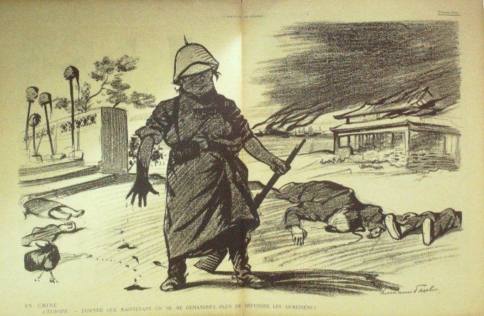 L'Assiette au beurre 1901 #   2 A Montceau les Mines Leandre Huard Roubille Grun
