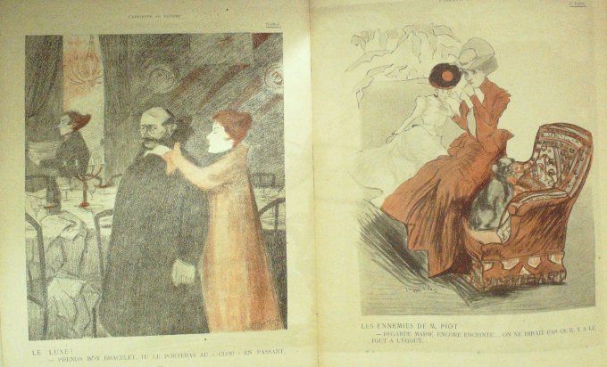 L'Assiette au beurre 1901 #   2 A Montceau les Mines Leandre Huard Roubille Grun