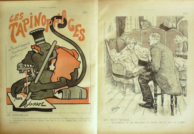 L'Assiette au beurre 1901 #   2 A Montceau les Mines Leandre Huard Roubille Grun
