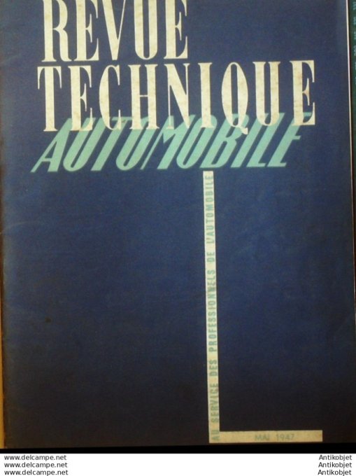R.T Automobile Peugeot 402B Moteur Somua Hesselman 13 # 1947