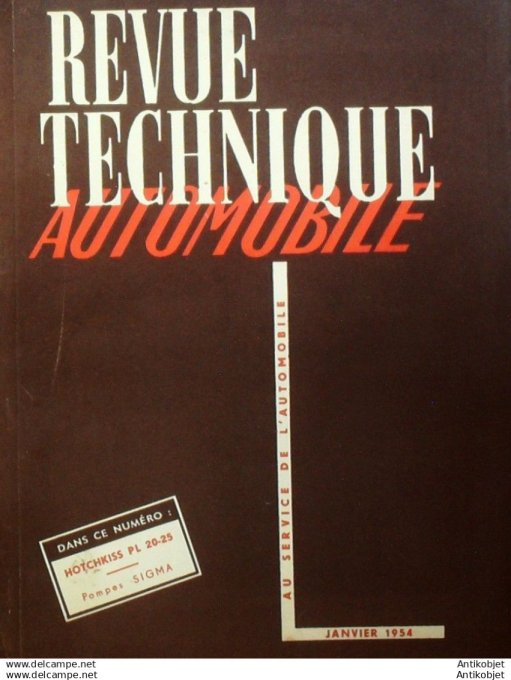 R.T Automobile Simca Aronde Citroën 2cv camions Diamond 93 # 1954