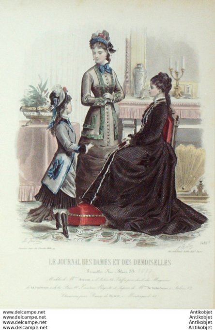 Journal des Dames Demoiselles 1876 # 1486 (Maison Morison)