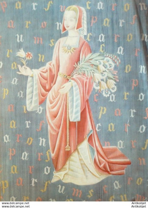 Publicite Cosmetique Caron 1928