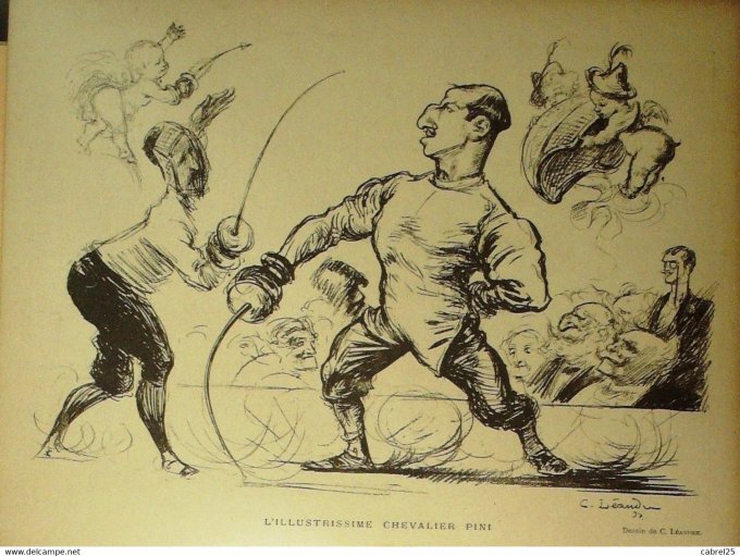 Le Rire 1897 n°122 Hermann Cadel Willette Léandre Godefroy Fau Pasquino
