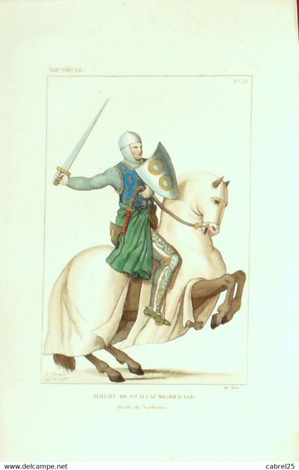 Aimery Guillaume Berard De Narbonne 12ème 1852