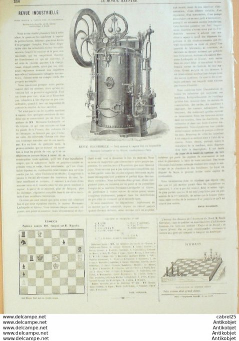 Le Monde illustré 1866 n°496 Italie Brescia Montigny Orleans Jargeau  (45) Marseille (13)