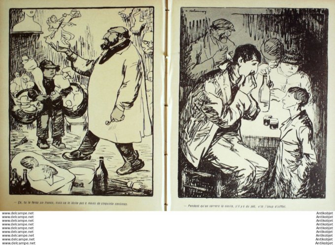 L'Assiette au beurre 1907 # 306 La traite des gosses Frapie Delannoy