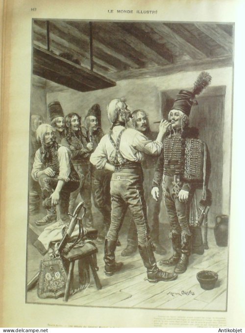 Le Monde illustré 1902 n°2345 Pape Léon XIII Jubilé Espagne Barcelone Rambla Victor Hugo