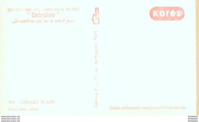 Segurel Jean (Studio Pub Carbones Kores)  "Dédicacée"