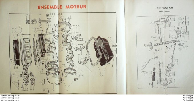 R.T Automobile Simca 8 1200 Jeep 49 50 1950