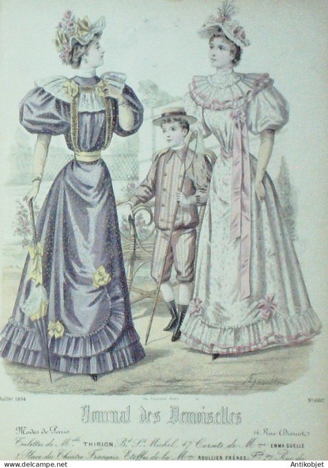 Journal de Demoiselles 1894 # 4997 (Maison Thirion)